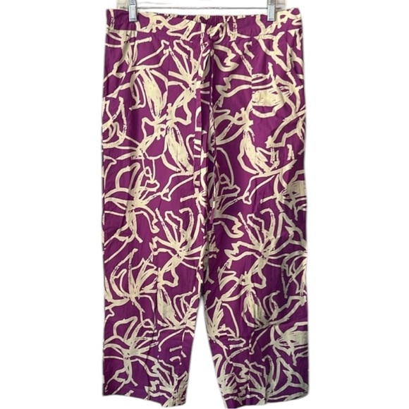 Olivia James The Label Purple Swirl Crop Top And Pant Set Size XS/S - Picture 4 of 15